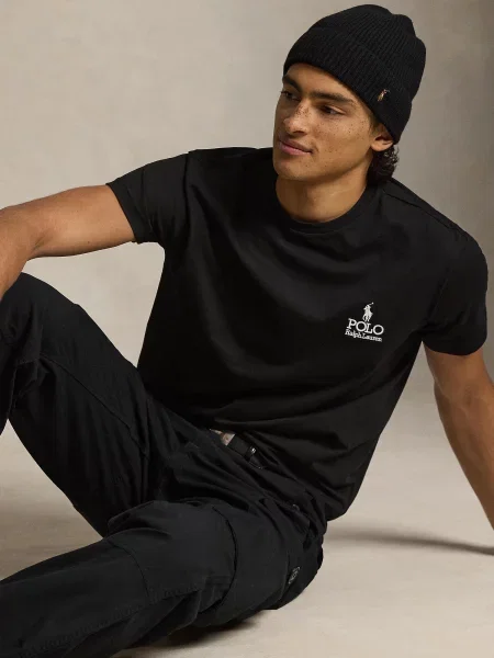 Polo Ralph Lauren Tricou negru alb