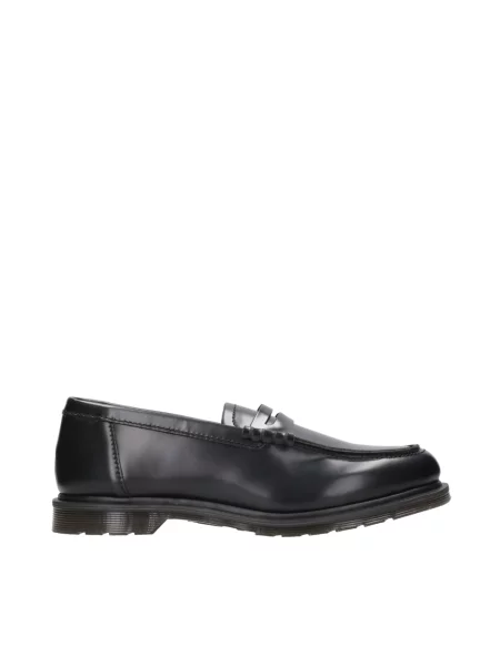Półbuty Dr. Martens skórzane czarne