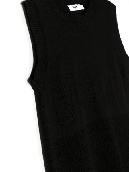 Dětské šaty Msgm černé