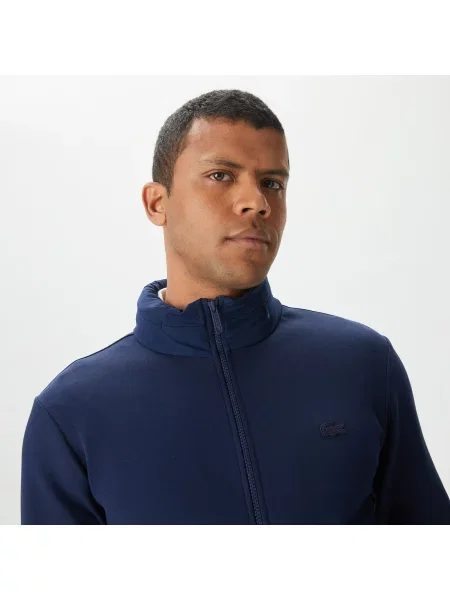 Lacoste Bluza Regular Fit Z Kapturem W Kolorze Granatowym granatowa