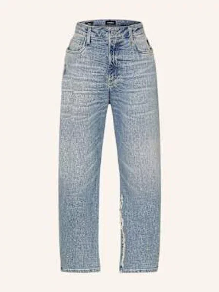 Elias Rumelis Jeansy Barrel Yoana blau niebieskie