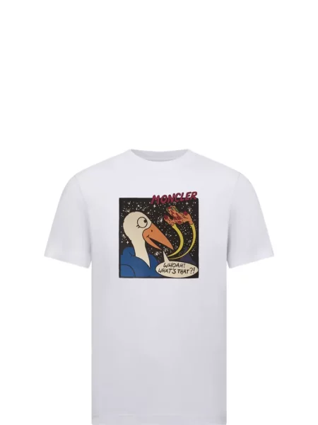 Tricou Moncler alb