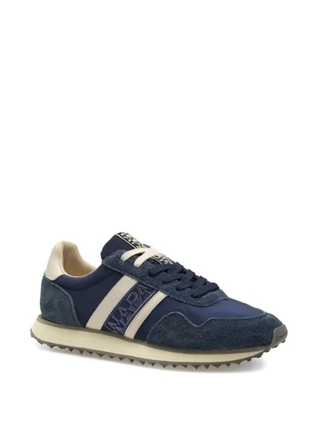 Sneakerși Napapijri cu dungi albastru