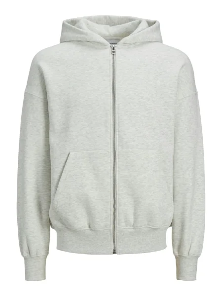 JACK & JONES Hanorac JJEURBAN EDGE amestacat alb