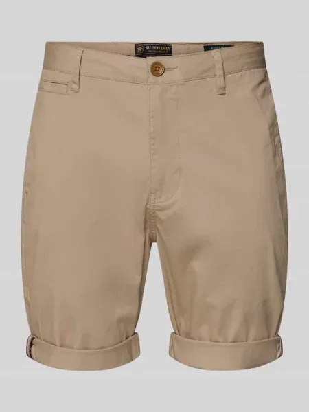 Szorty o kroju regular fit z kieszonką na monety Superdry