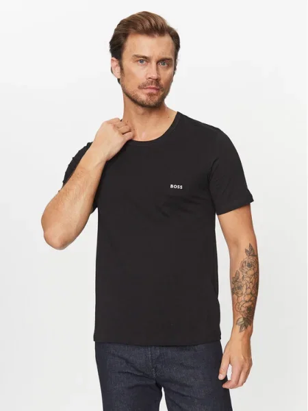 BOSS BLACK Tricou | Regular Fit negru