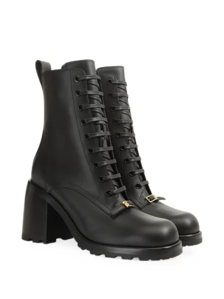Botine Sergio Rossi din piele negru