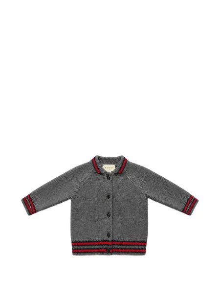 Kardigan dziecięcy Gucci szary