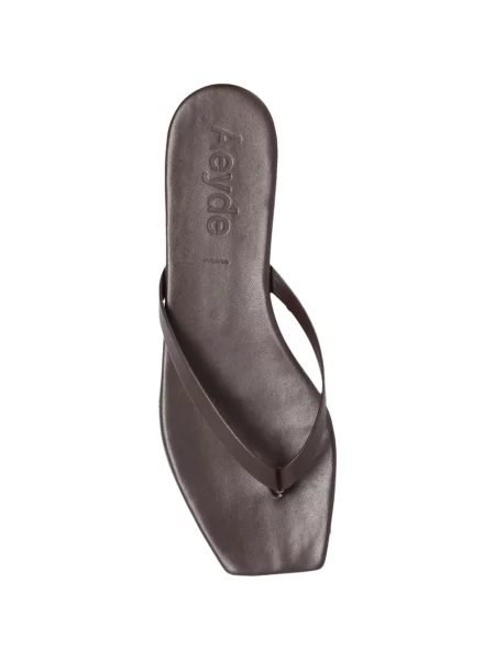 Papuci tip mules Aeyde maro