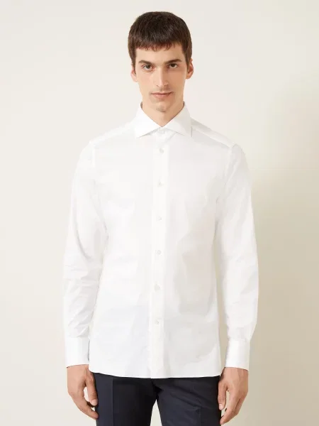 Zegna Košile Trofeo Regular Fit bílá