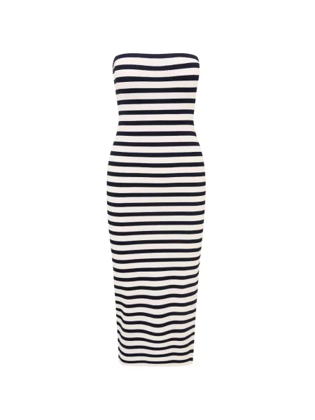 Rochie Loveshackfancy fără bretele alb