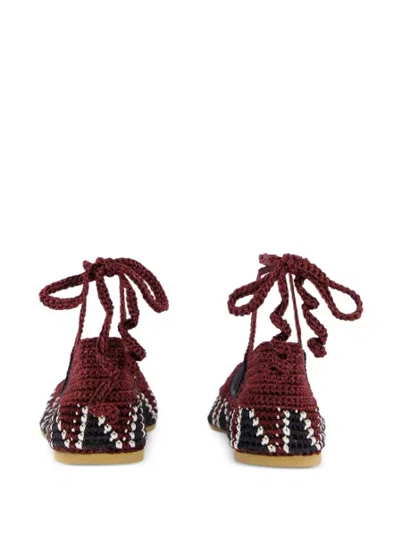 Балеринки Kashura с връзки с дантела виолетово