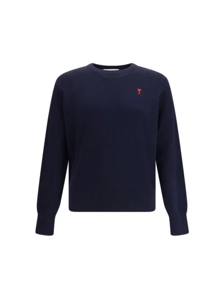 Sweter Ami Paris niebieski