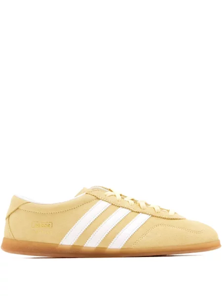 Prugaste tenisice Adidas Adizero s vezicama od brušene kože crna