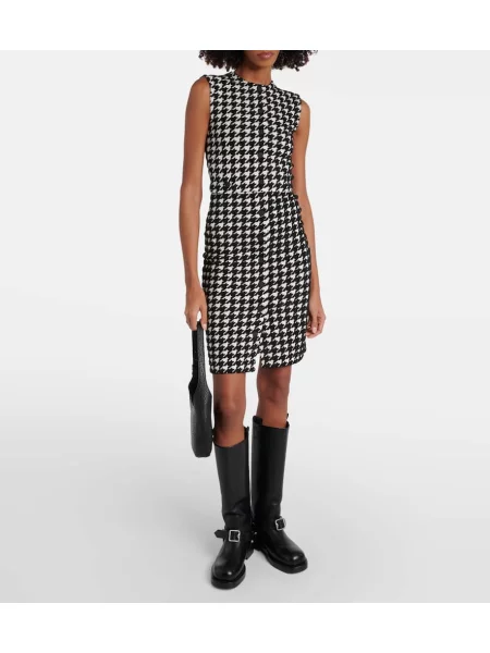Rochie Burberry în carouri negru