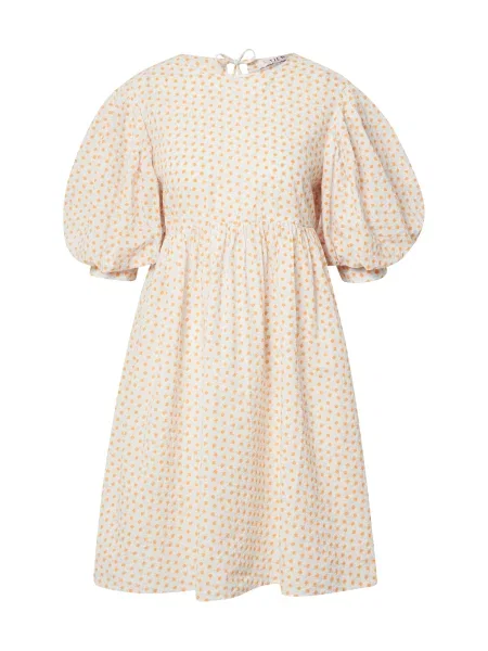 A-VIEW Šaty Casandra oranžová bílá