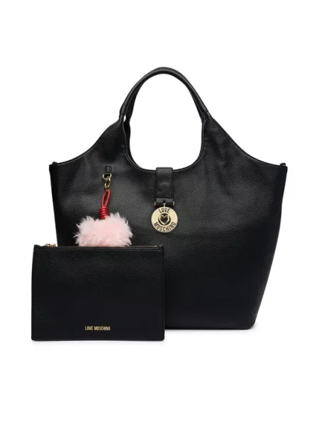 LOVE MOSCHINO Geantă negru