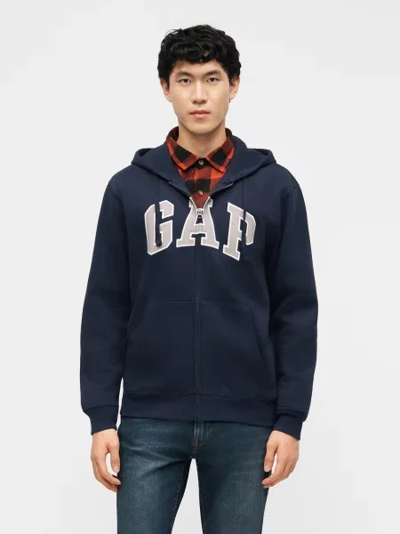 GAP Hanorac crem / bleumarin / taupe gri