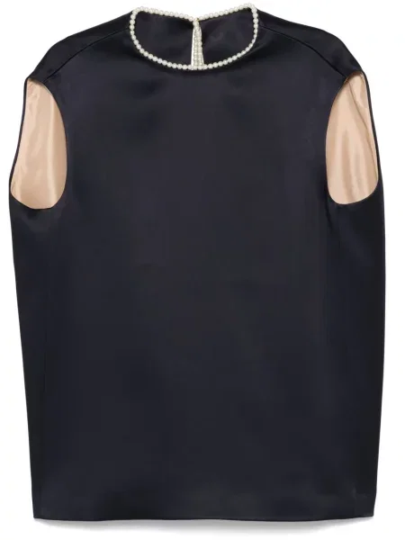 Top Carven niebieski