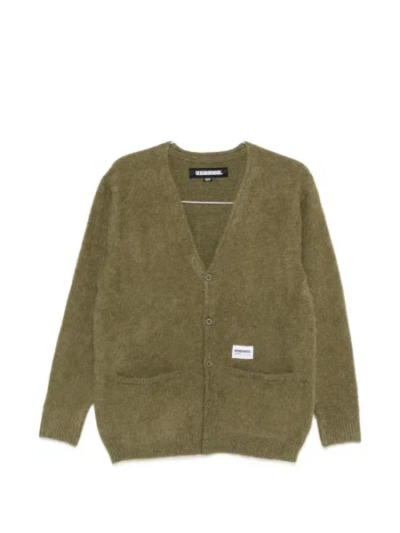 Cardigan Neighborhood cu decolteu în V verde