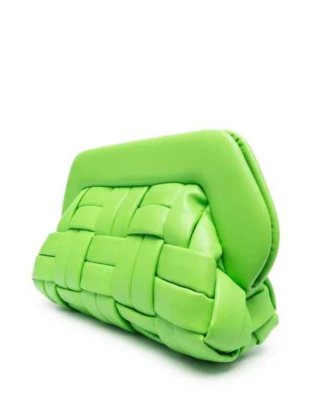 Geantă plic Themoirè verde