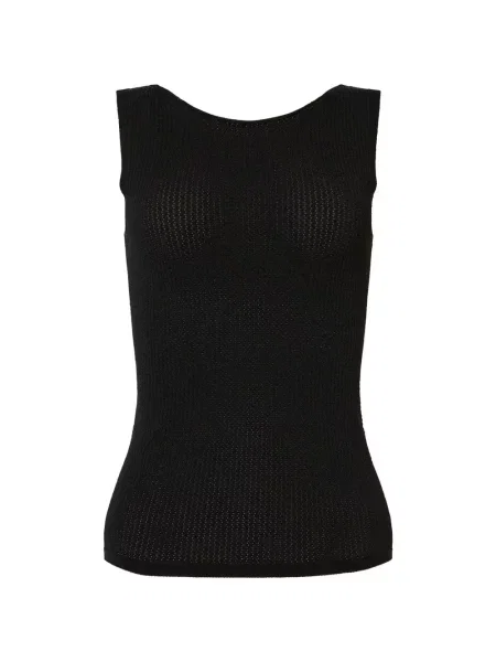 Top Wolford plasă negru