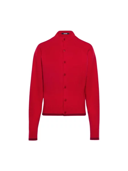 Kardigan Jacquemus czerwony