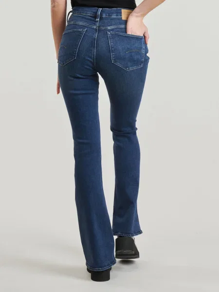 Blugi evazați G-star Raw albastru