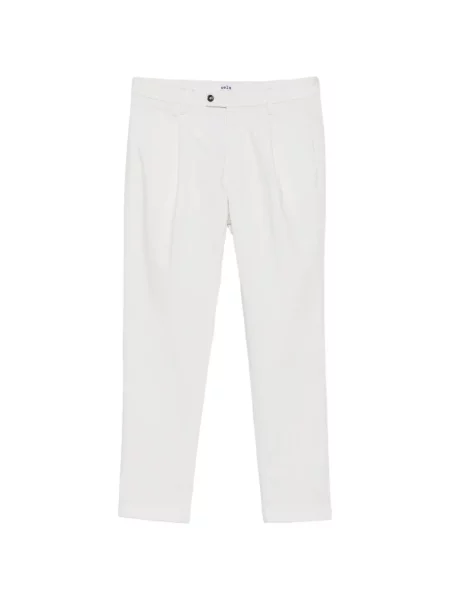 Pantaloni Vela Shop conici alb