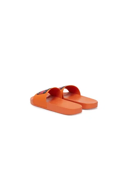 Pantofle Tommy Jeans oranžové