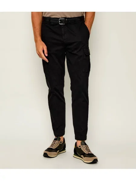 Aeronautica Militare Pantaloni cargo negru