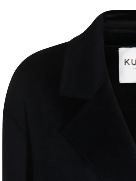 Вълнено палто Kujten синьо