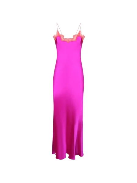 Rochie Roberto Cavalli de mătase roz