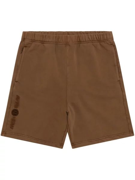 Kraťasy Aape By *a Bathing Ape® s výšivkou hnědé