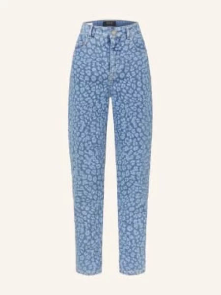 Marc Cain Dżinsy Typu Mom Jeans Feura blau niebieskie