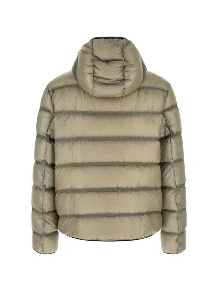 Matlasat geacă cu puf Moncler verde