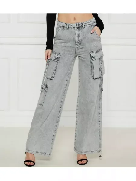 Patrizia Pepe Blugi | Oversize fit gri