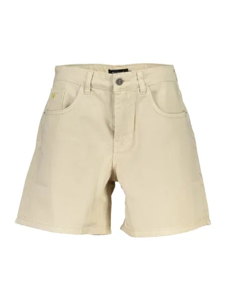 Długie jeansy Desigual beżowe