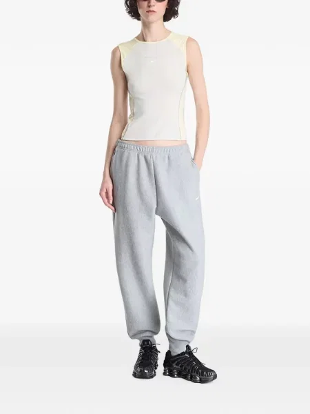 Tricou Nike cu imagine din fleece cu dungi de tigru albastru