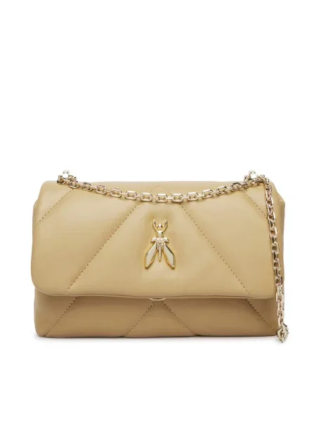 PATRIZIA PEPE Torba za čez ramo bež