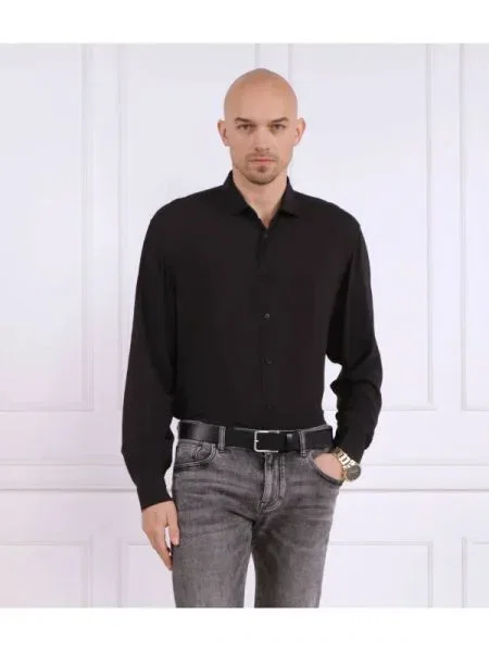 Armani Exchange Cămașă negru