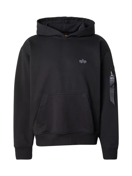 ALPHA INDUSTRIES Mikina DTM' černá