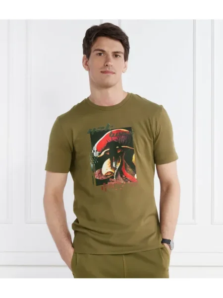 BOSS ORANGE Tricou TeeMushroom portocaliu