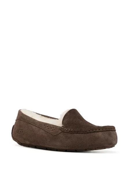 Pantofi loafer Ugg din piele de oaie maro