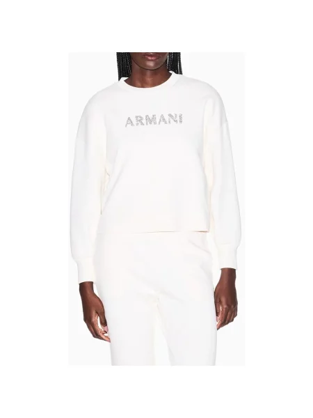 Mikina Armani Exchange biela