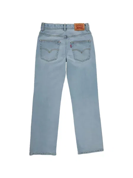 Szerokie jeansy dziecięce Levi's niebieskie