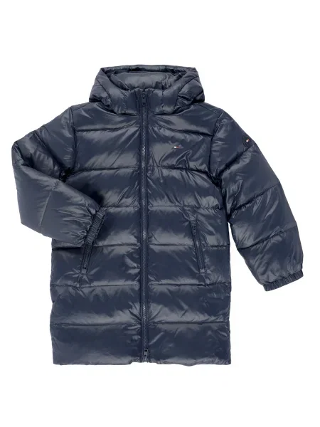 Páperová bunda Tommy Hilfiger modrá