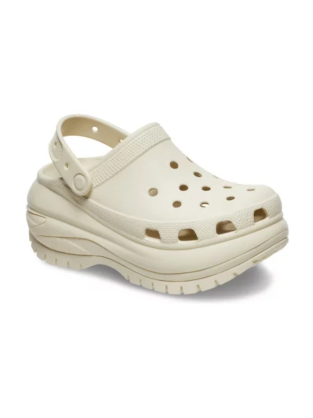 Trampki Crocs beżowe