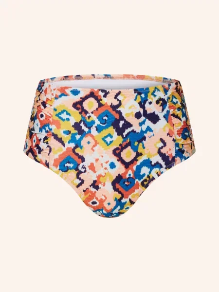 Lidea Dół Od Bikini Z Wysokim Stanem Heartbeat orange niebieski