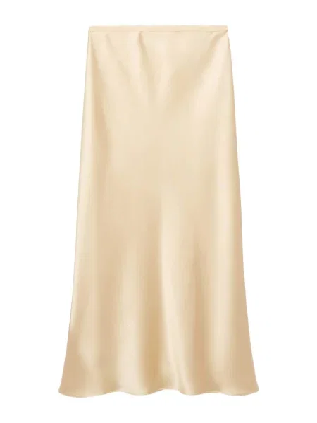 MANGO Fustă MIA deschis galben